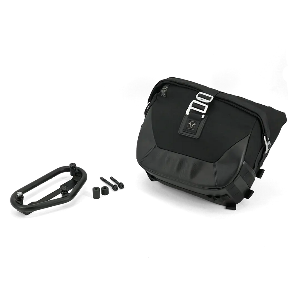 Kit support latéral et sacoche noire Triumph Speed 400 2024 avec visserie