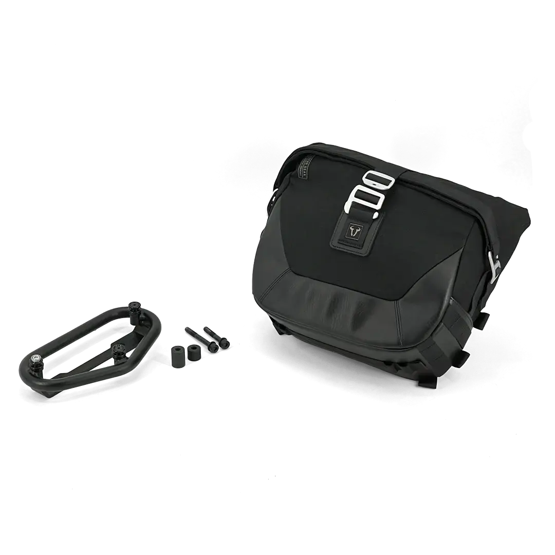 Kit support latéral et sacoche noire Triumph Speed 400 2024 avec visserie