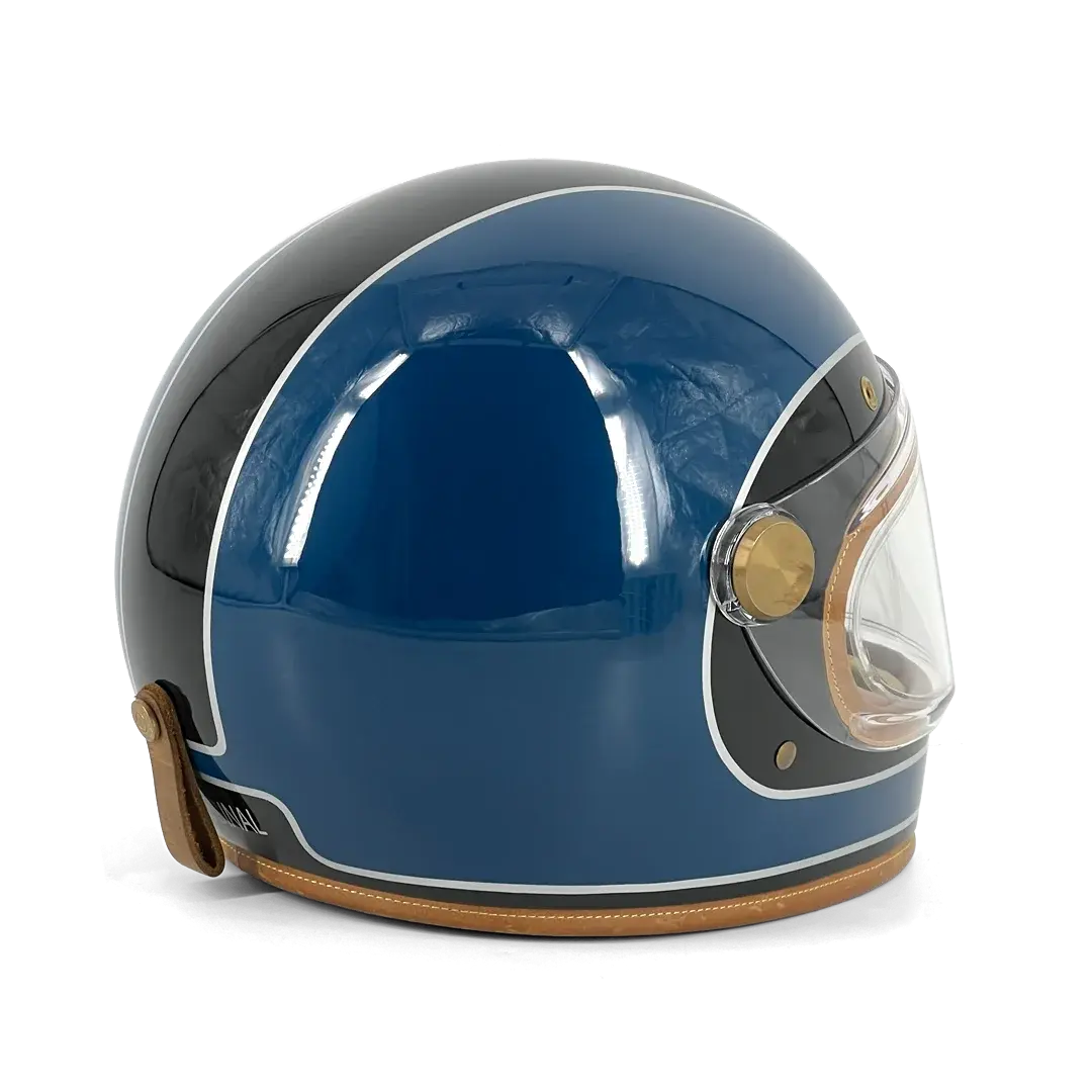 Casque Hedon Heroine Racer 2.0 Midnight Racer - vue trois quarts arrière droite peinture sur mesure FCR Original
