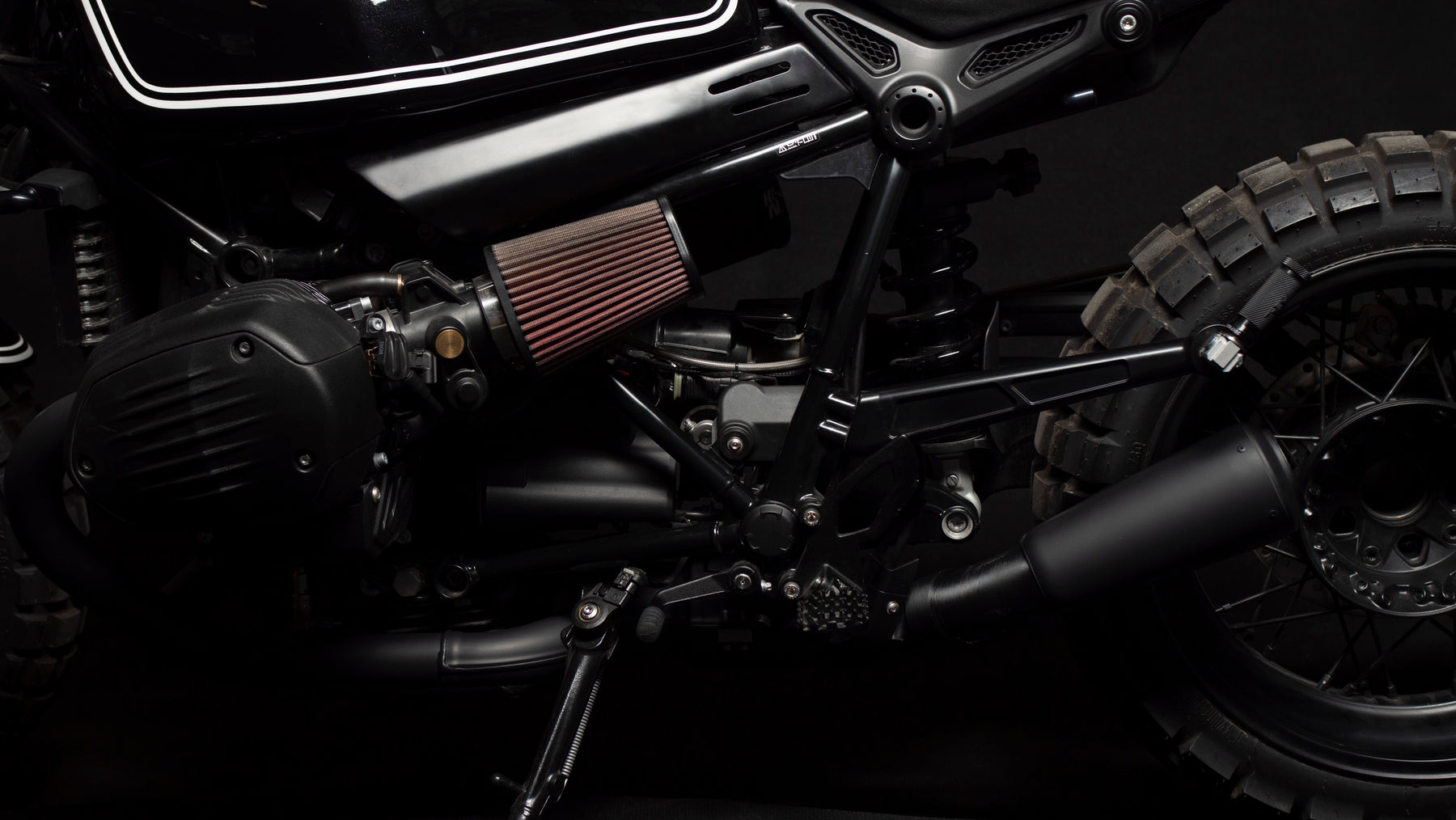 FCR Accessoires BMW R NineT Street Bobber silencer – brushed stainless