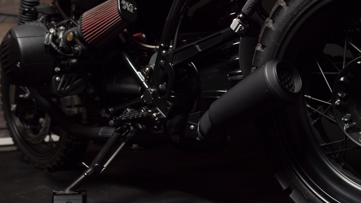Titanium silencer | BMW R Nine T — Situation image 1