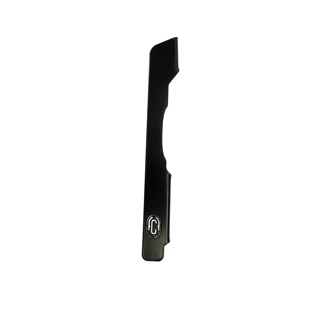 Protège-chaîne FCR Accessoires aluminium noir pour Triumph Modern Classic - vue générale