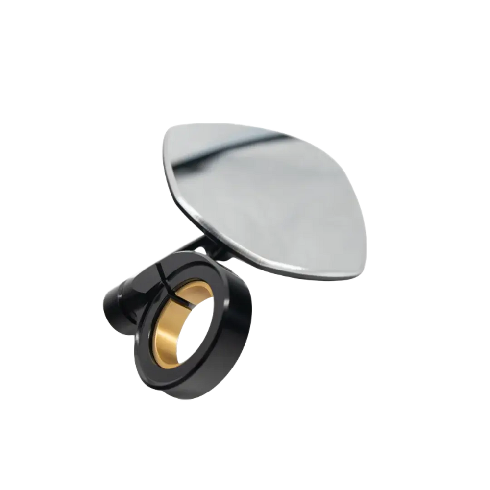 Miroir du rétroviseur Triumph Kit Sport en aluminium brossé, finition premium.