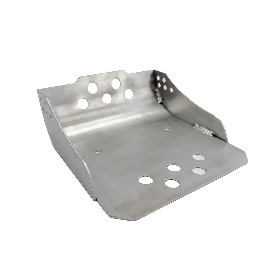 Sabot moteur Triumph Modern Classic aluminium finition brute protection moto FCR Accessoires