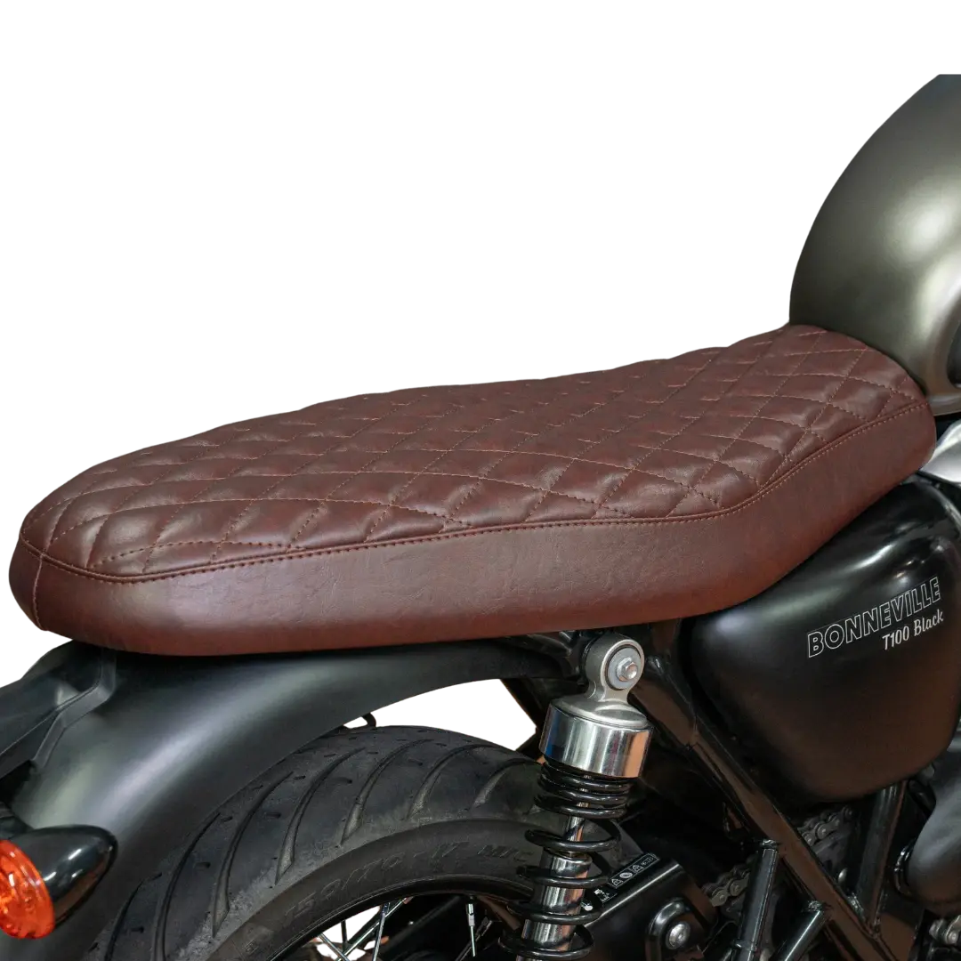Triumph Modern Classic seat FCR Accessoires handcrafted in France