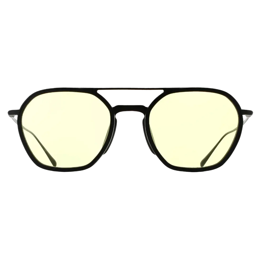 Lunettes soleil moto Brett Spitfire Sun coloris Doré Mat Black Mat - vue de face précommande édition collector