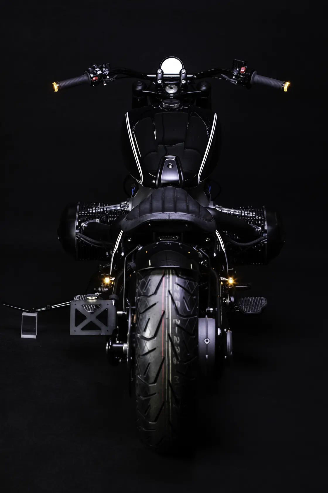 Hintere 3-in-1 Mini Bates Blinker | BMW R18 - photo 2 en situation