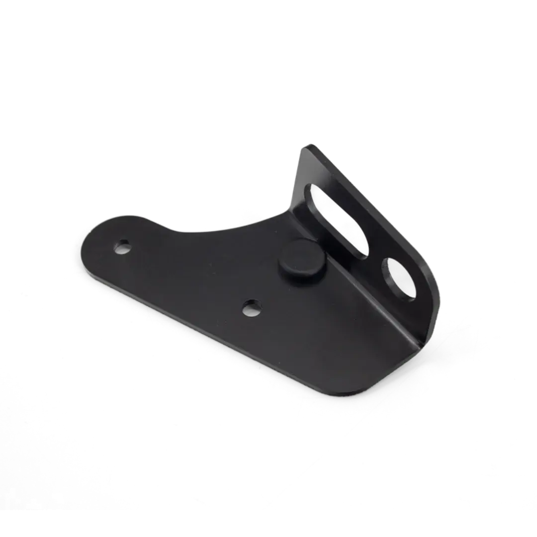 Support bloque-disque Triumph FCR en aluminium noir époxy découpé laser