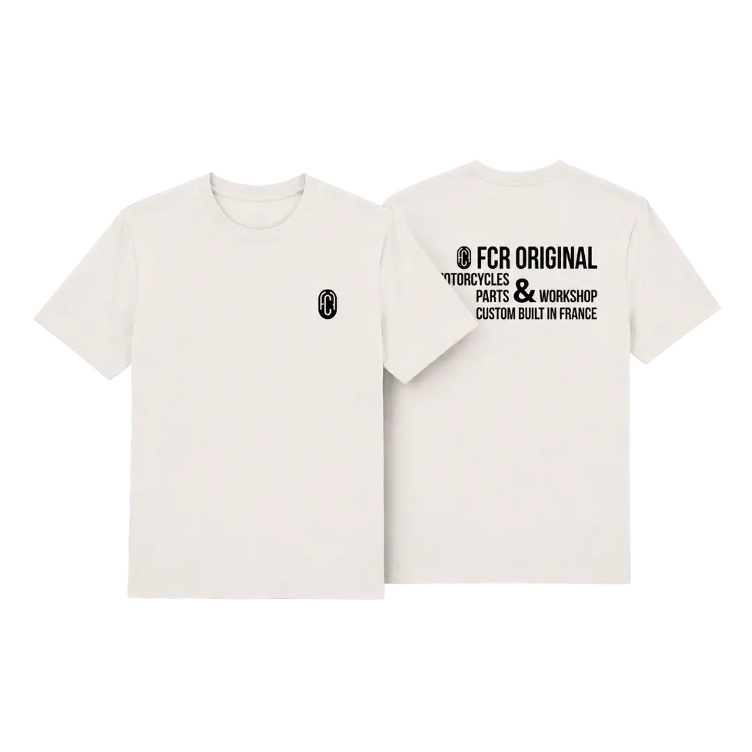 T-shirt FCR Original Motorcycles | Custom Built in France 