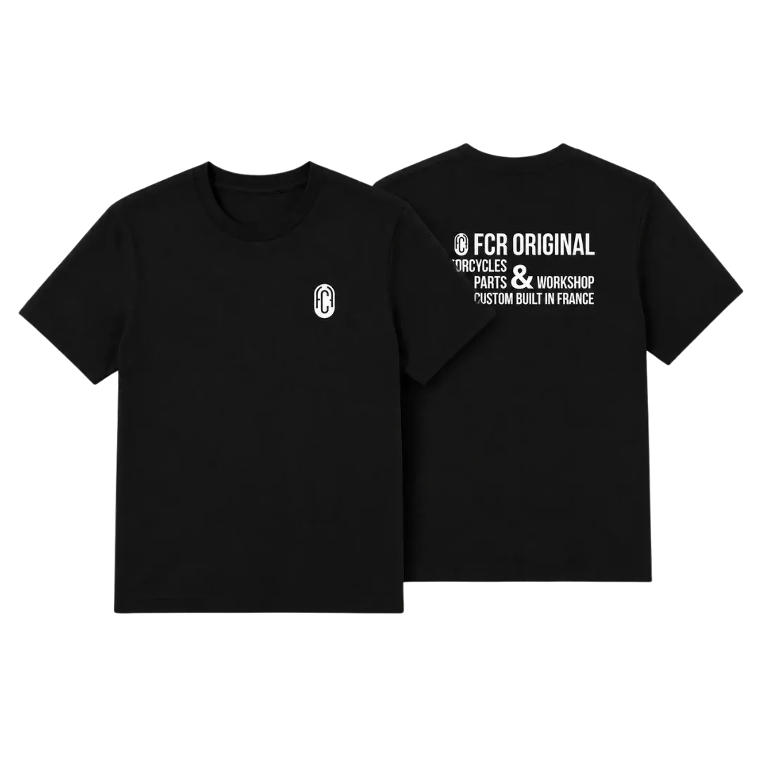 T-shirt FCR Original Motorcycles | Custom Built in France 