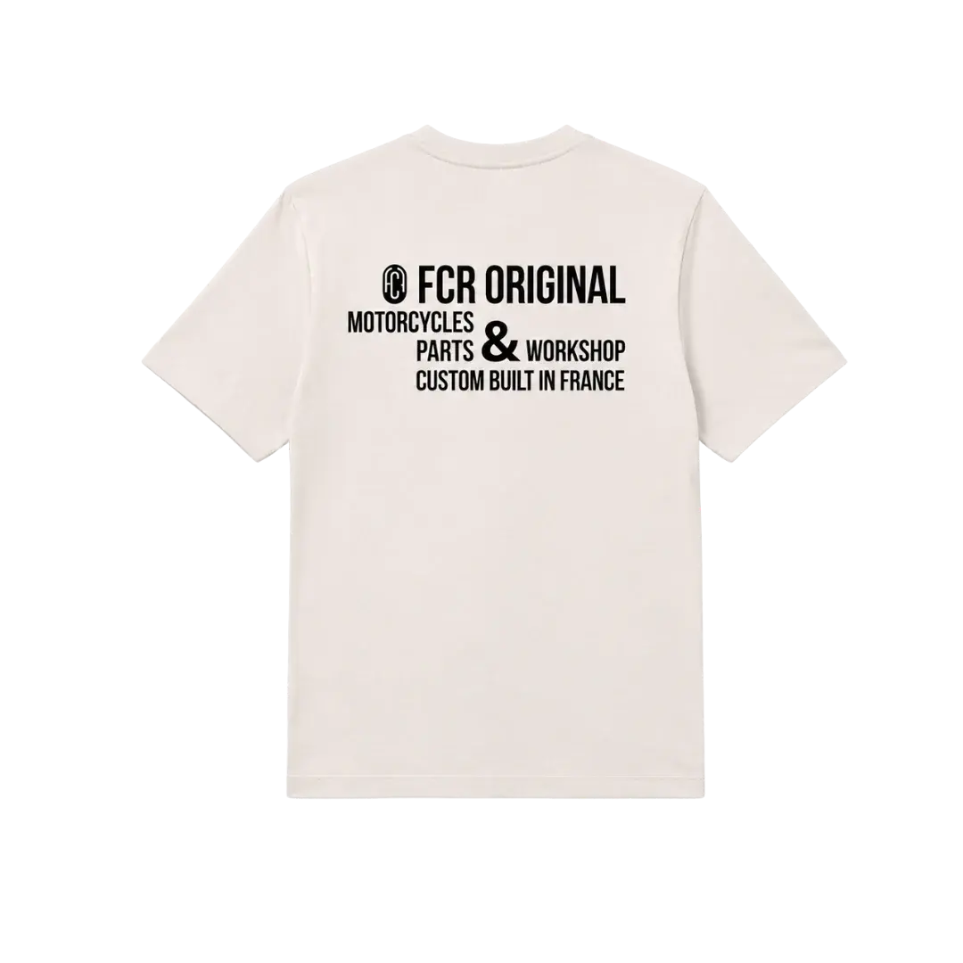 T-shirt FCR Original Motorcycles | Custom Built in France 