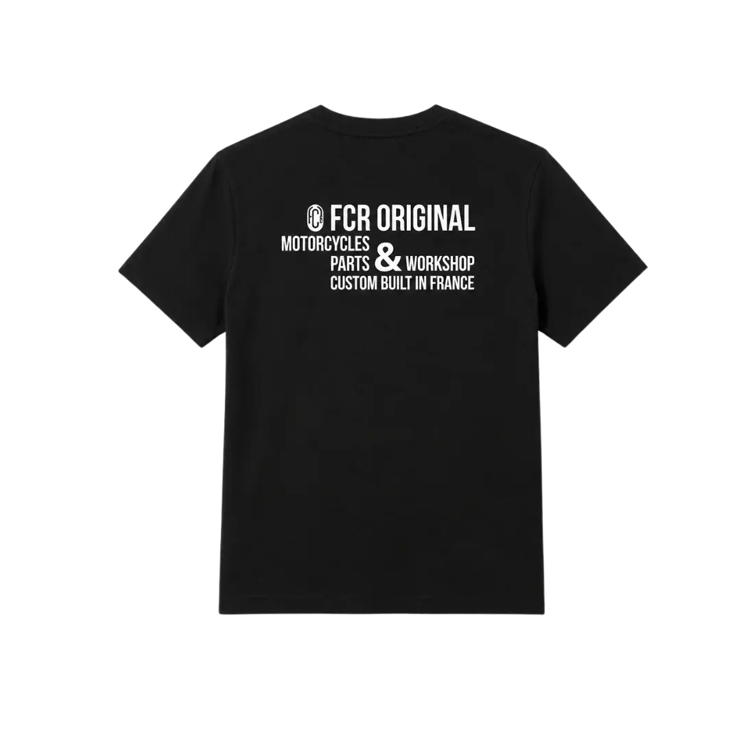 T-shirt FCR Original Motorcycles | Custom Built in France 