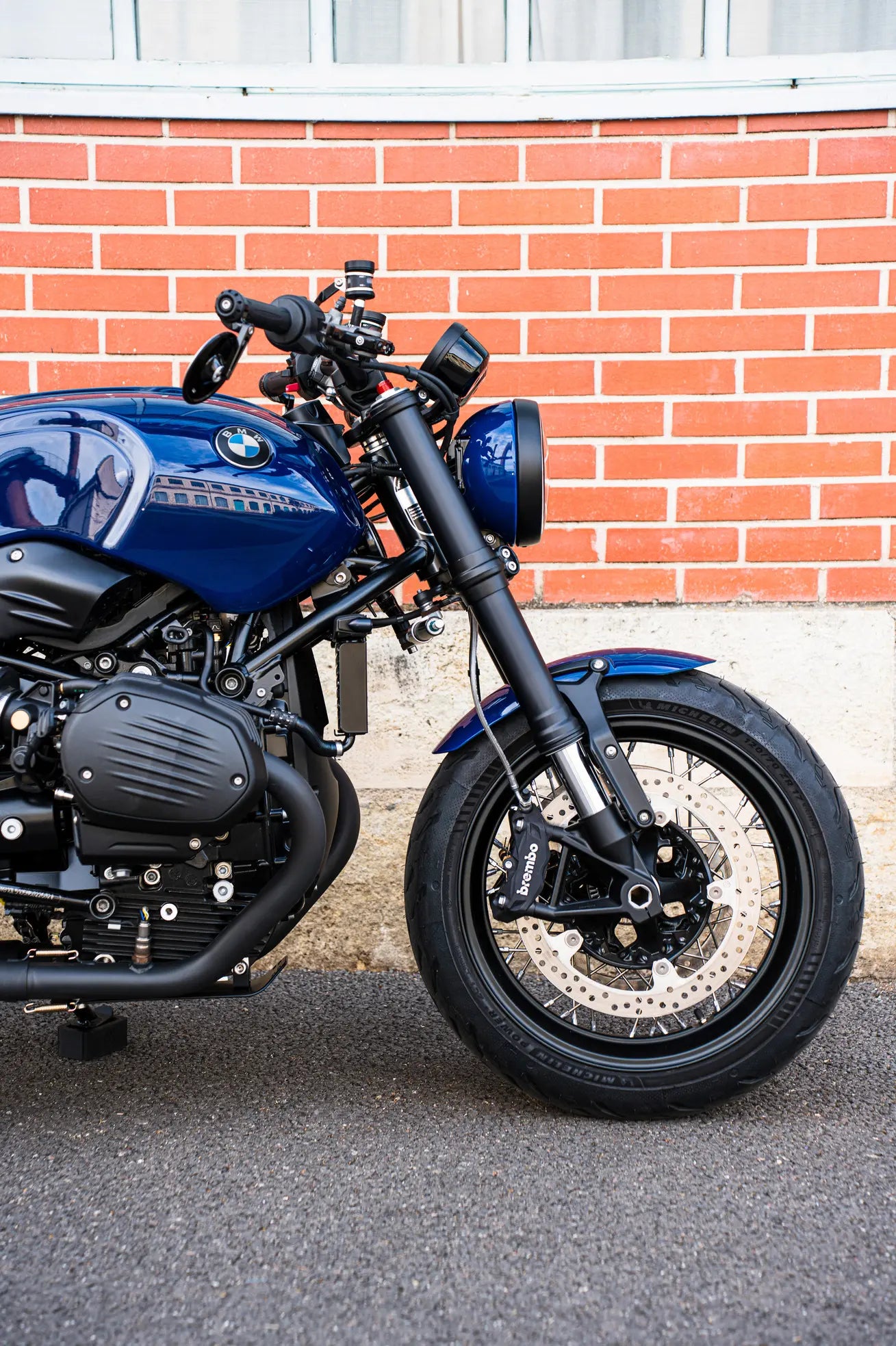 Kühlerschutzgitter mit Seitenschutz | BMW R NineT - photo 2 en situation
