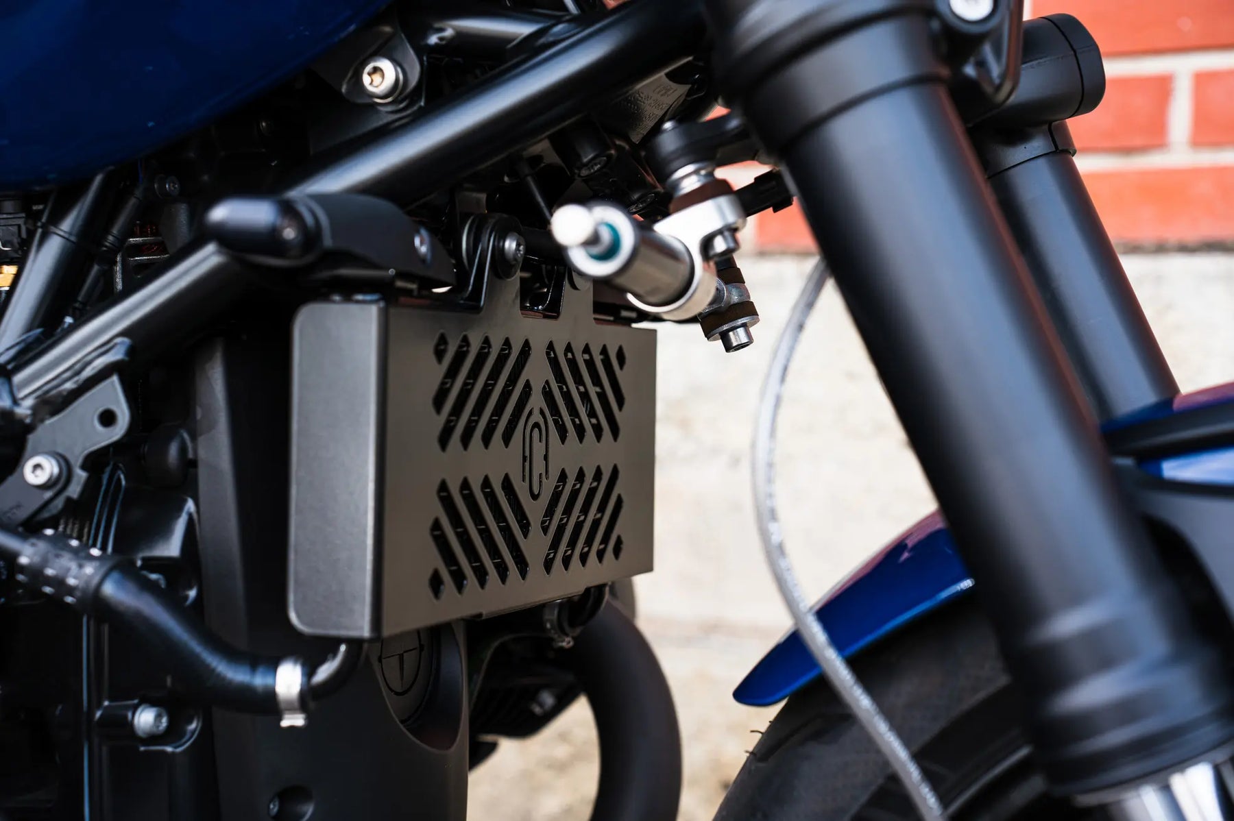 Kühlerschutzgitter mit Seitenschutz | BMW R NineT - photo 3 en situation