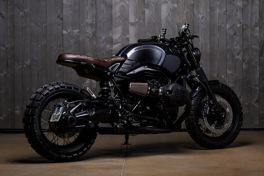 BMW R NineT équipée du kit boucle arrière FCR Accessoires BMW R NineT équipée du kit boucle arrière FCR