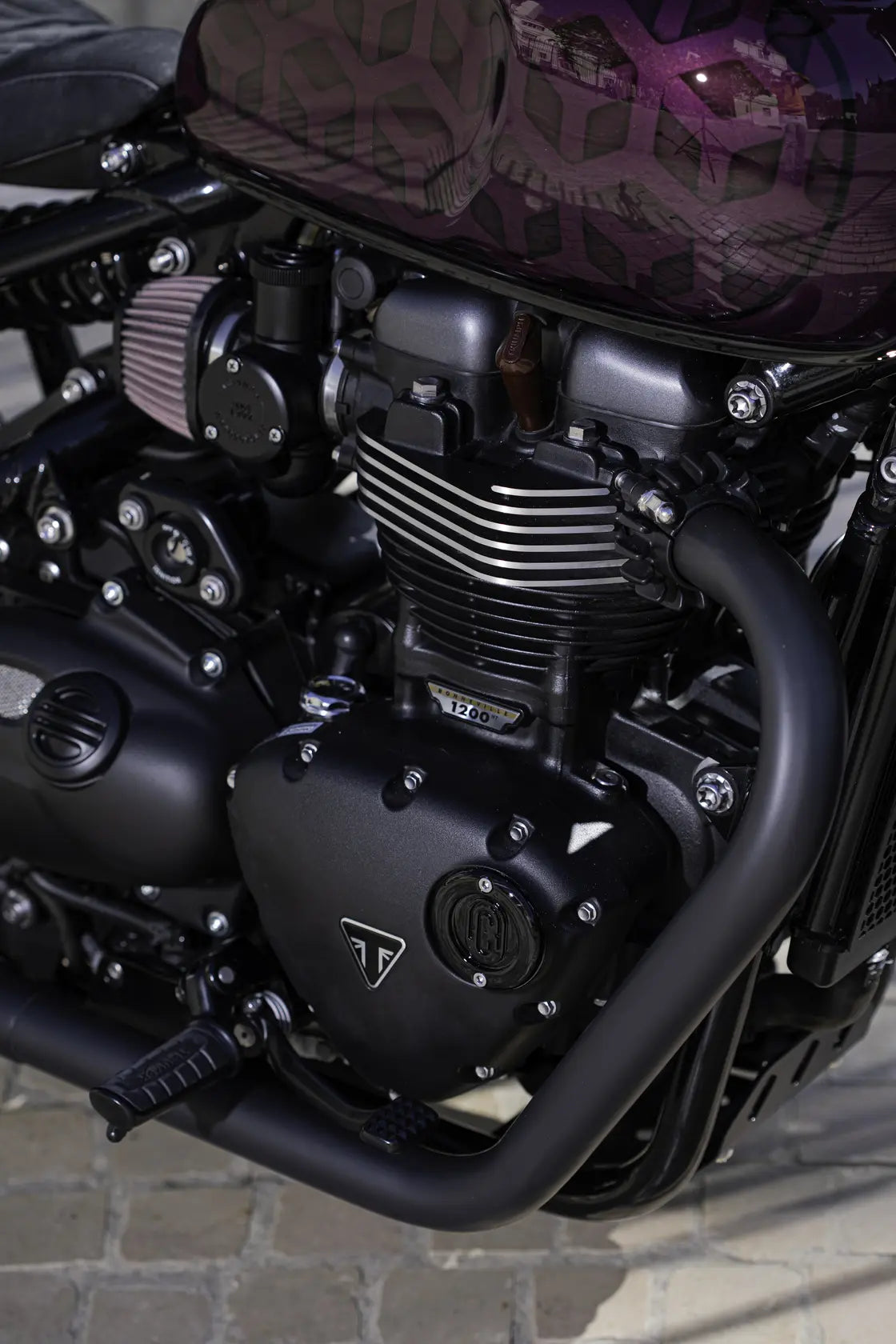 Luftfilter-Kit | Triumph Bobber K&amp;N — Situationsbild 1