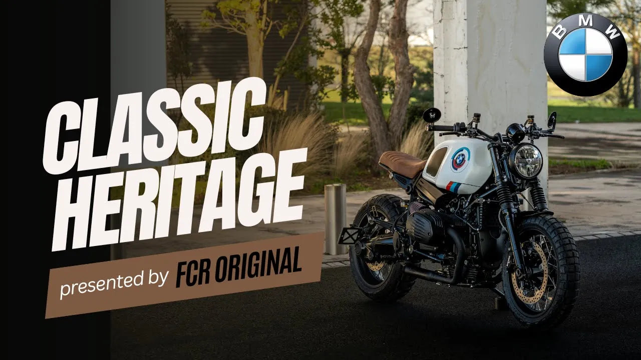 Miniature Youtube de la vidéo sur la BMW R NineT préparée avec les pièces BMW FCR Accessoires