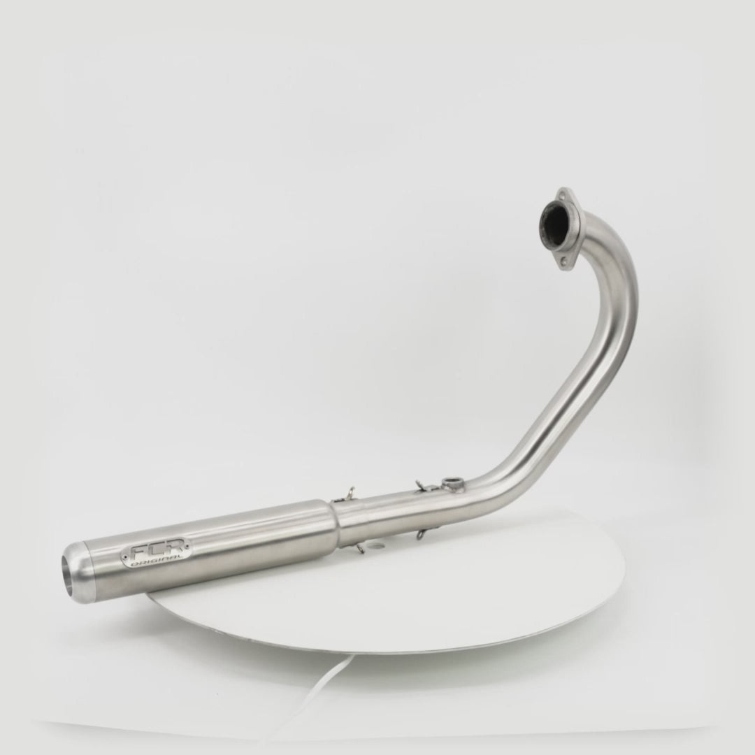 BMW R nineT Exhaust System | Stainless Brushed or Black