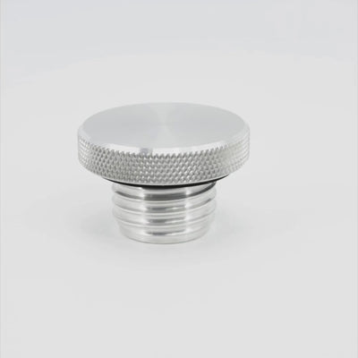 Vue 360° bouchon de réservoir Le Billet finition argent pour Triumph Modern Classic