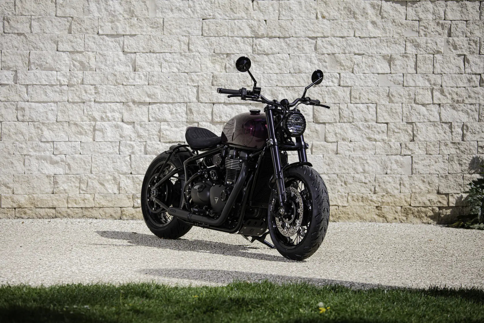 Sump Guard | Triumph Bobber - photo 3 en situation